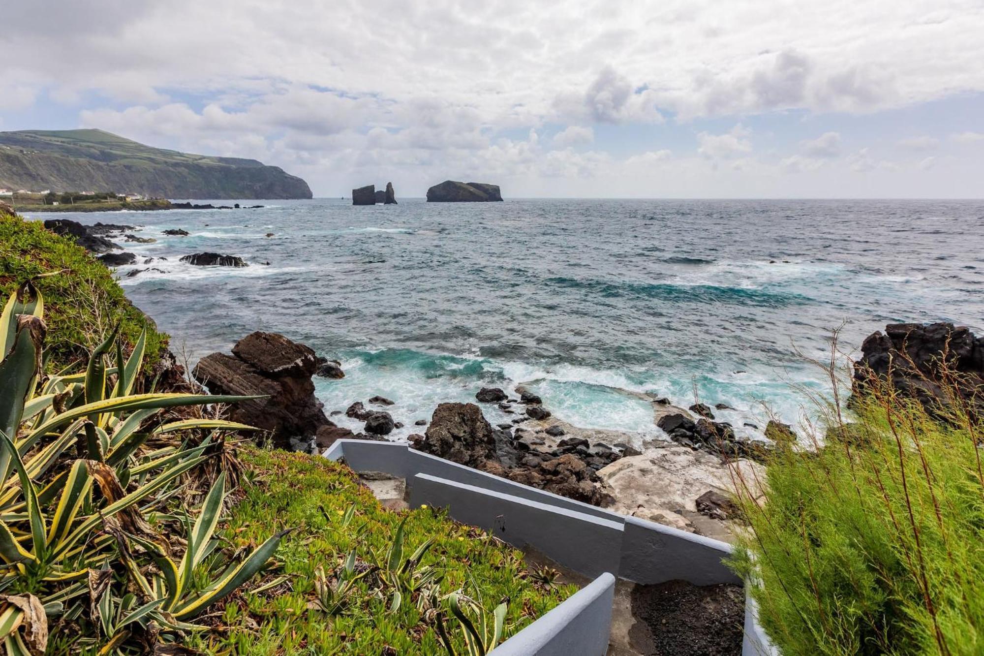 Mosteiros Natural Pool House Экстерьер фото